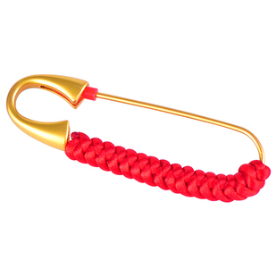 婴儿别针儿童宝宝孕妇挂件平安压惊防惊吓扣针新生儿幼儿红绳胸针