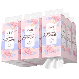 漫花大包抽纸悬挂式整箱批餐巾纸家用实惠装厕纸纸面巾用卫生纸面