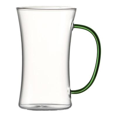 高端玻璃绿茶杯女士个人专用六色