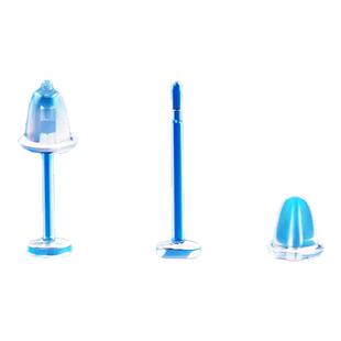 医用级树脂耳钉养耳洞透明耳棒隐形耳针耳堵耳棍学生非塑料耳骨钉