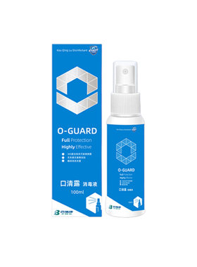 百唯康 口清露消毒液 100ml/盒