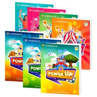 【自营】正版power up教材剑桥少儿英语教材剑桥powerup123456级剑桥小学英语教材剑桥少儿英语考试剑桥考级powerup剑桥yle考试