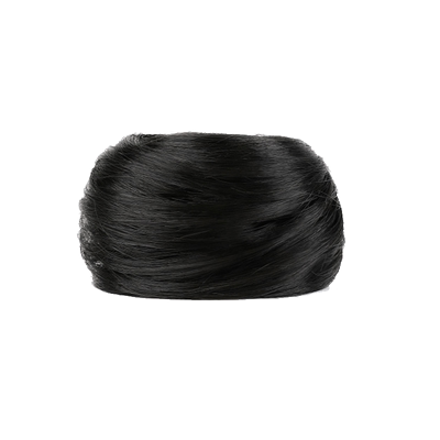 低扎丸子头假发懒人盘发神器