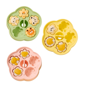 英国宝宝辅食蒸糕模具婴儿食品级全套工具磨具硅胶可蒸米糕浓汤宝