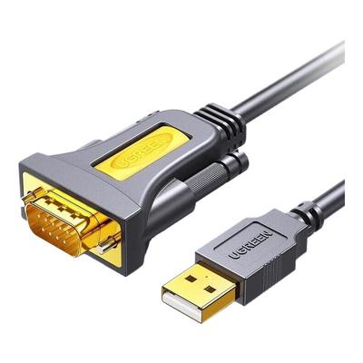 绿联usb转232串口线9针typec