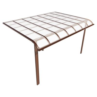 新型加厚铝合金雨棚全国测量安装