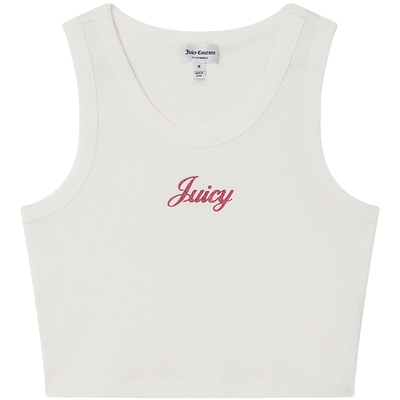 JuicyCouture橘滋弹力罗纹背心女