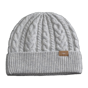 欧洲立体工艺「麻花系」100%羊毛针织帽保暖加厚毛线帽女冬百搭男