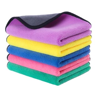 抹布厨房专用擦桌布不易沾油家用吸水不易掉毛保洁毛巾易清洗灶台