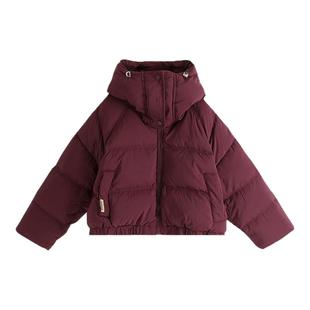 沫沫童装冬装女童冬季2025新款儿童洋气加厚三防羽绒服女短款外套