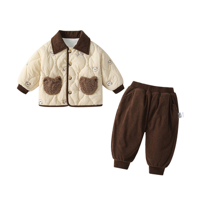 儿童冬装1-3岁宝宝洋气两件套