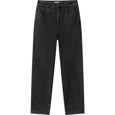 播商场同款直筒窄款牛仔裤女24秋冬新款高腰显瘦裤子BDR4KD3926