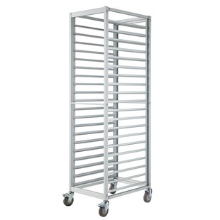 铝合金烤盘架子车商用密封式面包多层带门封闭式蛋糕烘焙车架18层