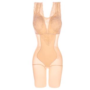 加强版薄款收腹束腰显瘦肚子塑身连体内衣提翘臀塑形美体裤女产后