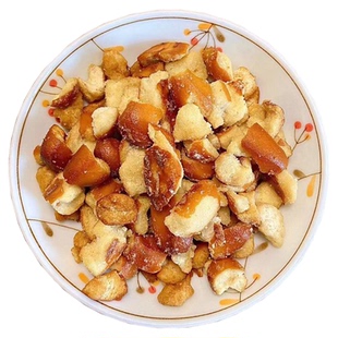 花吃点 海盐碱水面包干咸香酥脆办公室休闲小零食 面包脆营养早餐