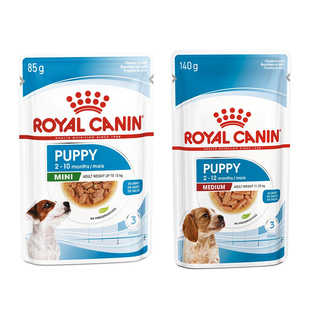 皇家狗粮小型中型犬幼犬湿粮全价主食级泰迪贵宾金毛狗狗湿粮