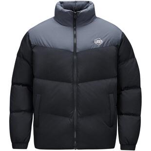 斯凯奇面包服羽绒服冬季复古撞色男女情侣款潮流保暖舒适运动外套