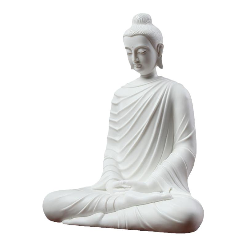 戴玉堂陶瓷阿弥陀佛摆件佛像德化白瓷如来佛观音地藏菩萨家用供奉