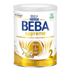 德国雀巢BEBA贝巴至尊新版SUPREME六种HMO高端婴幼儿奶粉2段进口