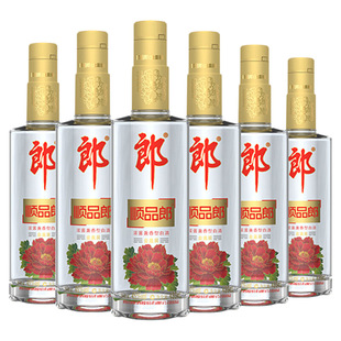 郎酒顺品郎金盖浓酱兼香型白酒45度480ml*6瓶口粮酒光瓶酒