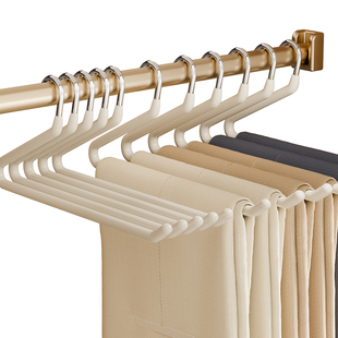 鹅型裤架家用挂裤子衣架专用学生宿舍无痕裤夹防滑衣柜内收纳神器