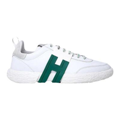香港直发HOGAN霍根男士白色标贴系带运动鞋潮流H5M5900EF12QP9