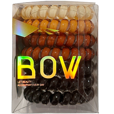 彩色电话线发绳发圈高级感