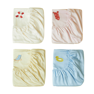 儿童床笠凉感天丝床罩男孩防滑床单女童床品1米35床笠床垫套罩