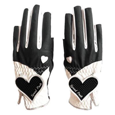 防晒防紫外线手套女露指夏季薄款