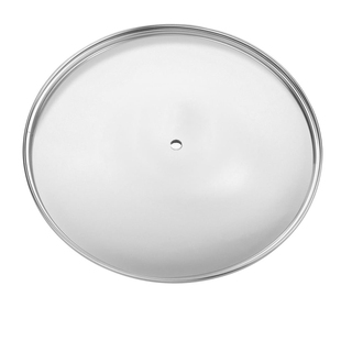 适配奶锅汤锅炒锅1620242830cm透明可视钢化玻璃锅盖配件