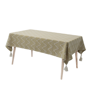 日式餐桌布棉麻现代轻奢布艺桌布日系北欧茶几高档高级感拍照台布