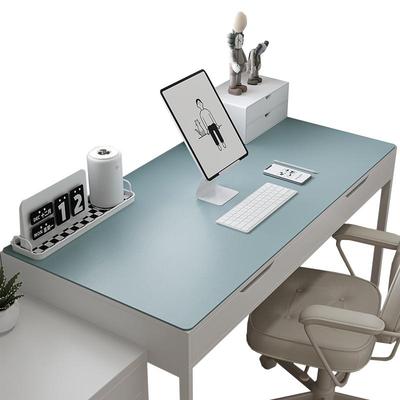 奉锦阁纯色皮革护眼书桌垫