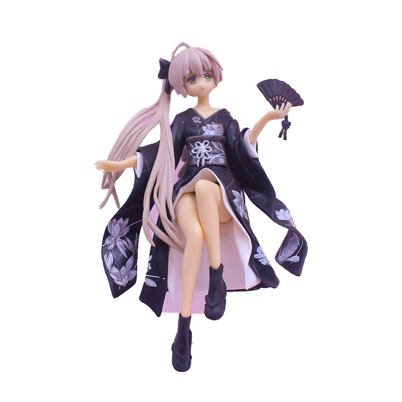 坐姿和服春日野穹娃娃蛋糕装饰