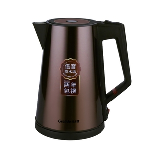Grelide/格来德 D2317K家用1.7升电热水壶316L不锈钢保温烧水壶