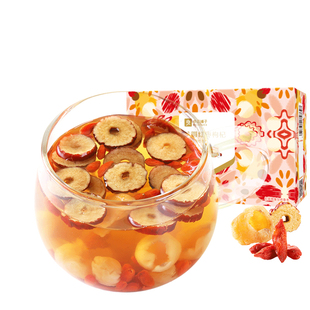 良品铺子红枣桂圆枸杞茶120g独立袋装茶女生冲饮茶包元气三宝茶