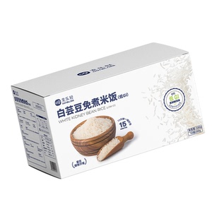 【第五空间舱】白芸豆免煮米饭速食冲泡魔芋米高饱腹主食自热低GI