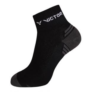 VICTOR威克多羽毛球袜男款1503毛巾底吸汗透气短筒运动袜子SK1502