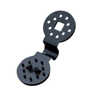 遮阳网快速固定卡扣圆形黑网专用防晒网卡扣挂钩通用型隔热养殖网