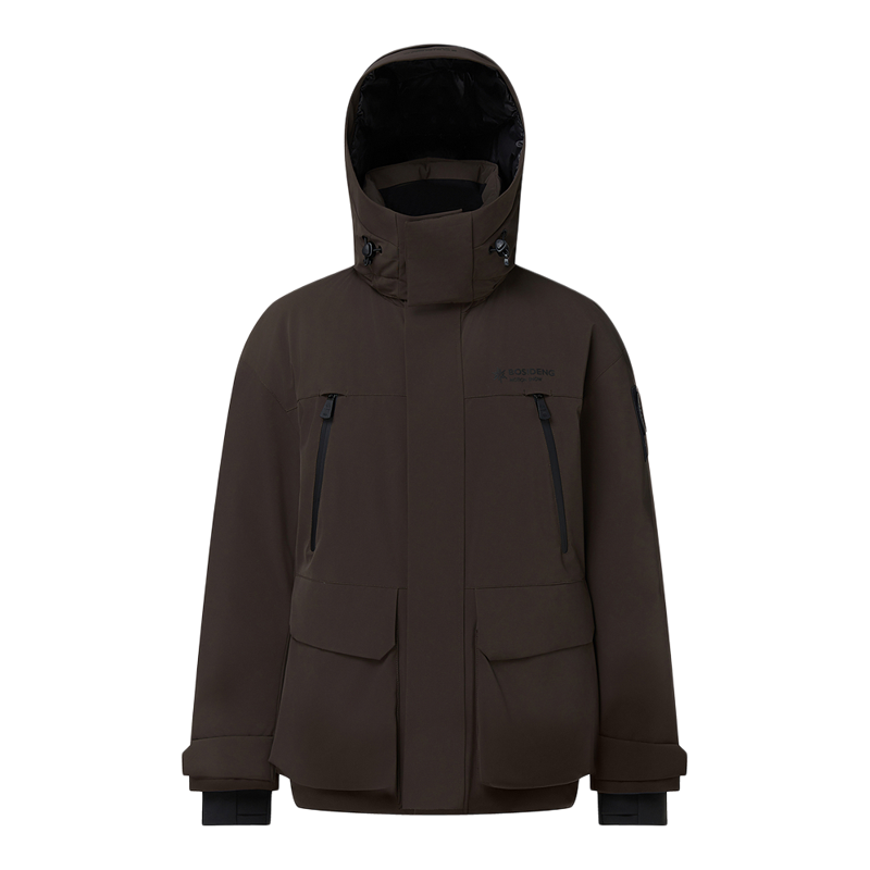 [冰雪运动]波司登新款羽绒服女款保暖连帽短款防风御寒