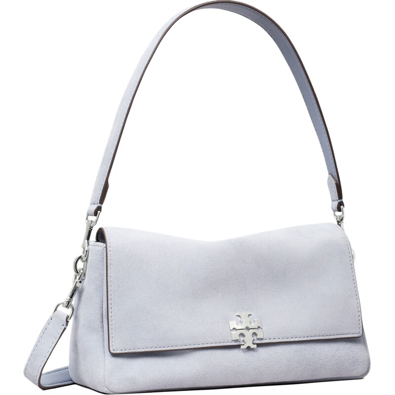 【季末礼遇】TORYBURCH 汤丽柏琦 CHARLIE绒面革单肩斜挎包183225