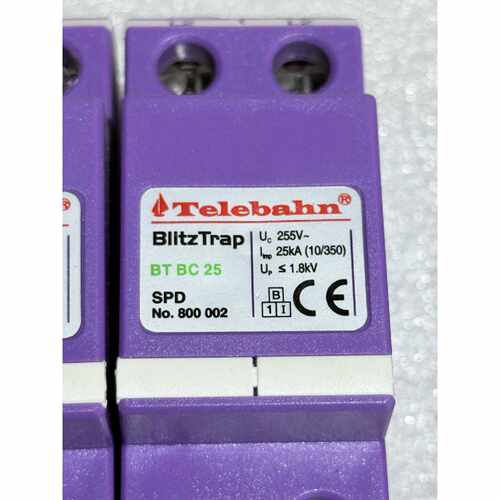 议价拆机件TelebahnBlitzTrap防雷器BTBC