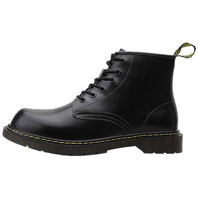 秋季透气马丁靴牛皮休闲风增高鞋