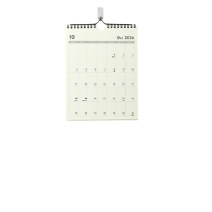 香港版简约挂墙日历2026年挂历记事办公月历公司挂历定制港版日历