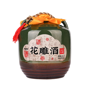 浙江绍兴特产花雕酒5斤坛装黄酒正品官方旗舰店自饮伴手礼加饭酒