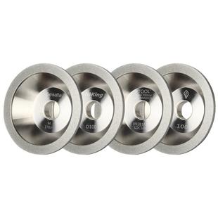 一品NHK碗型钻石砂轮磨刀机磨床铣刀钨钢硬质合金碗形金刚石沙轮