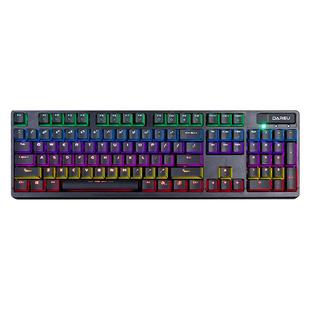 达尔优机械键盘EK826台式笔记本电脑有线电竞游戏防水防尘可插拔