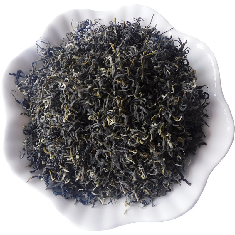 益阳绿茶可泡芝麻豆子茶无烟熏