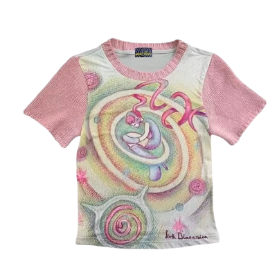 亚文化y2k卡通街头甜酷短上衣