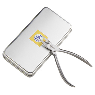 专业技师用甲沟脚指甲长肉里专用鹰嘴钳嵌甲尖嘴修脚修甲工具套装