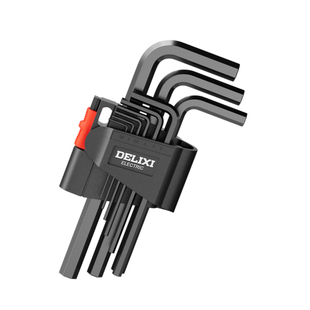 德力西梅花型螺丝刀内六角扳手套装米字六星t50星型2花键异形工具